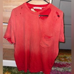 Distressed Free People Tshirt